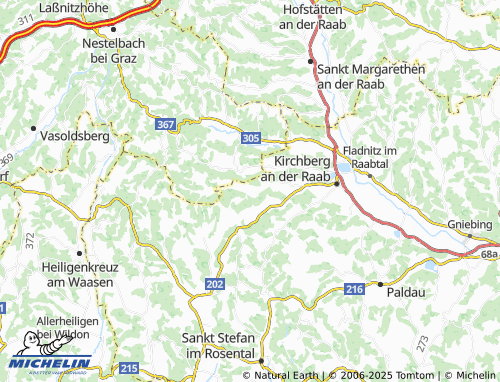 MICHELIN-Landkarte Tiefernitz - ViaMichelin
