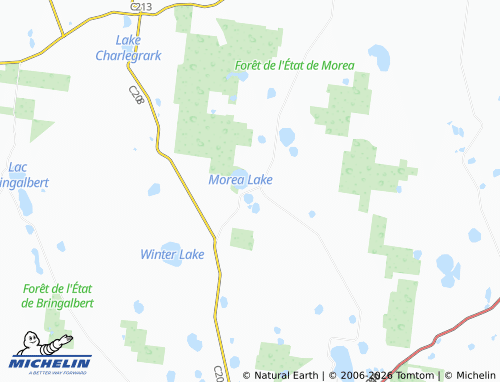 Mapa MICHELIN Ozenkadnook - ViaMichelin