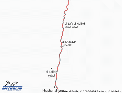 Carte MICHELIN al-Khadayir - ViaMichelin