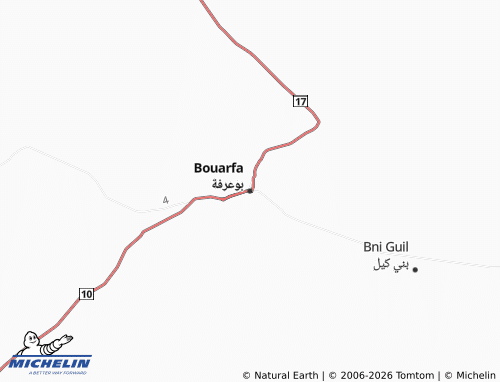 MICHELIN Bu'arfah map - ViaMichelin