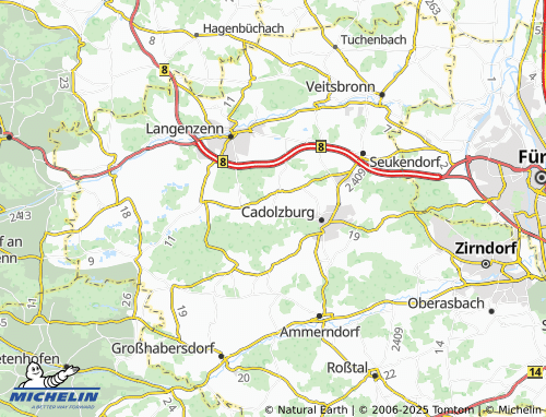 MICHELIN-Landkarte Gonnersdorf - ViaMichelin