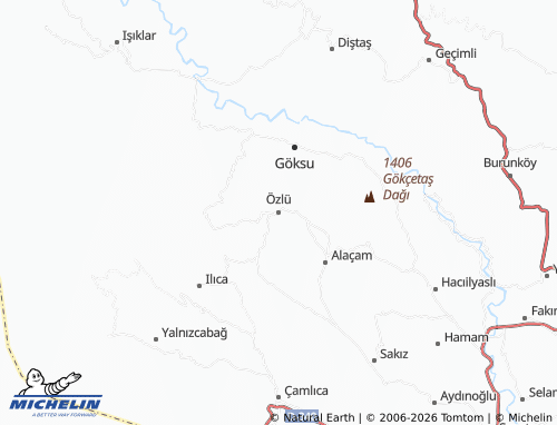 Mapa MICHELIN Özlü - ViaMichelin