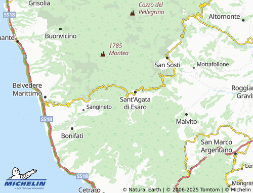 Kaart MICHELIN Pascalia - ViaMichelin