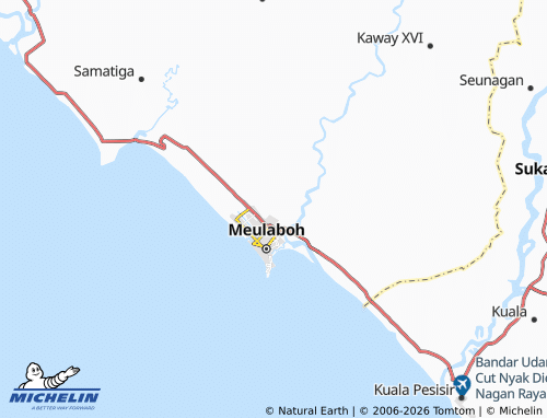 MICHELIN Gampa map - ViaMichelin