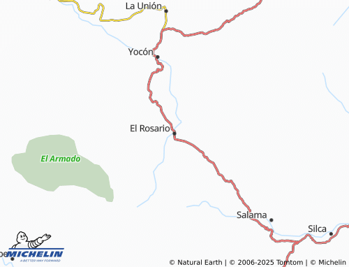 MICHELIN El Rosario map - ViaMichelin