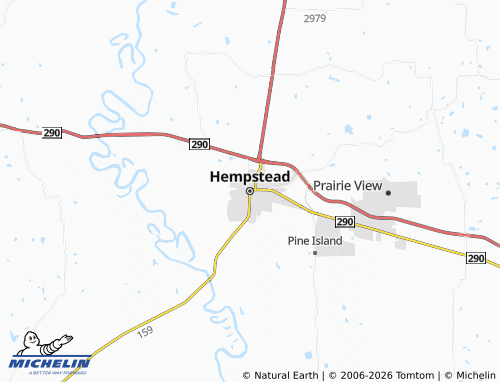 Kaart MICHELIN Hempstead - ViaMichelin