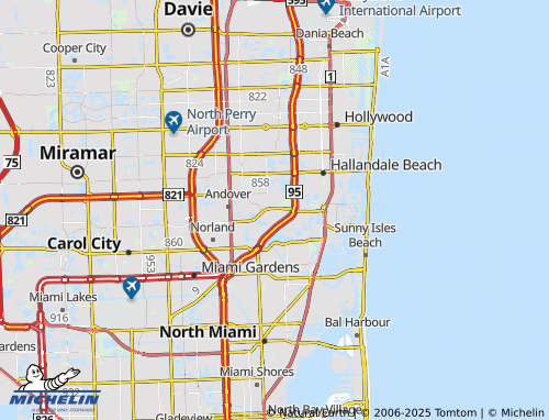 MICHELIN Ives Estates map - ViaMichelin