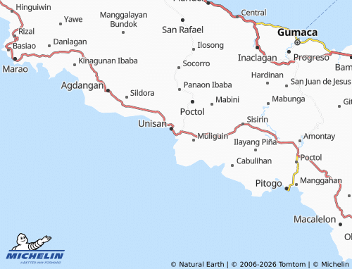 MICHELIN R. Lapu-Lapu map - ViaMichelin
