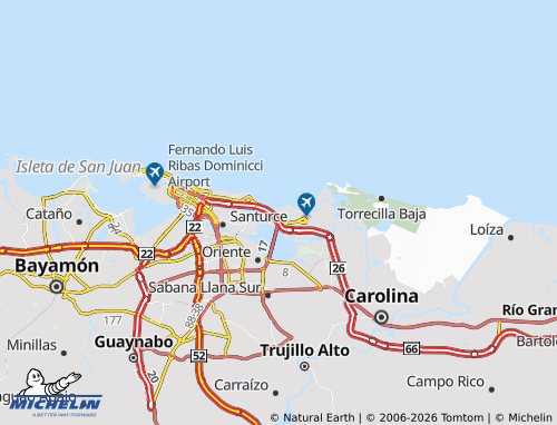 Mapa MICHELIN Isla Verde - ViaMichelin