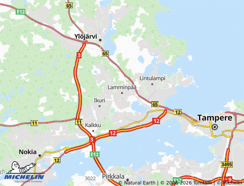Mapa MICHELIN Lamminpää - ViaMichelin
