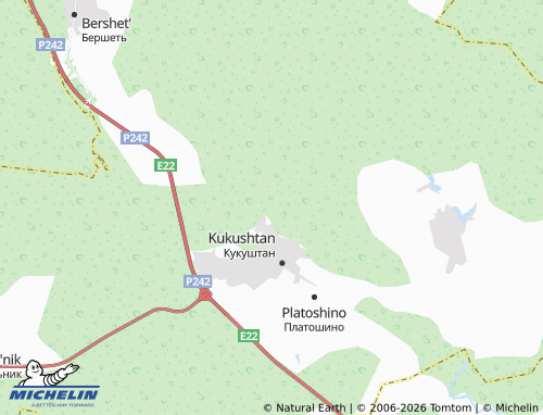 MICHELIN-Landkarte Druzhba SNT - ViaMichelin