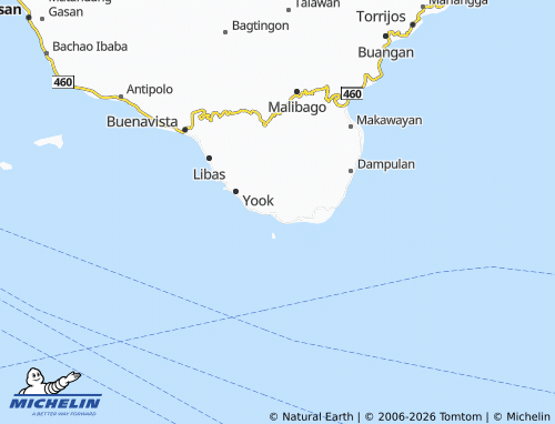 MICHELIN Tungib-Lipata map - ViaMichelin