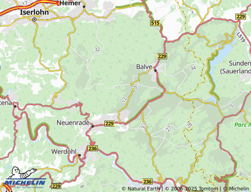 MICHELIN Höveringhausen map - ViaMichelin