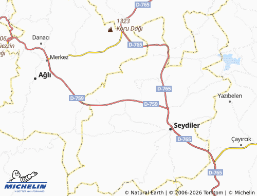MICHELIN-Landkarte Şalgam - ViaMichelin