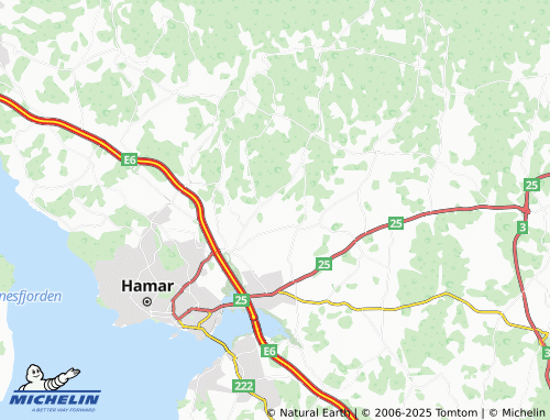 MICHELIN Ingeberg map - ViaMichelin