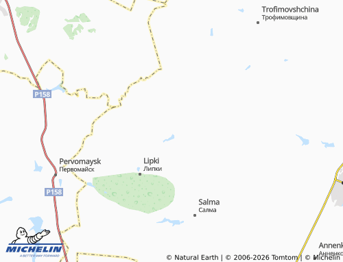 MICHELIN-Landkarte Vyrypayevo - ViaMichelin