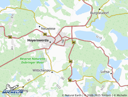 MICHELIN Zeißig map - ViaMichelin