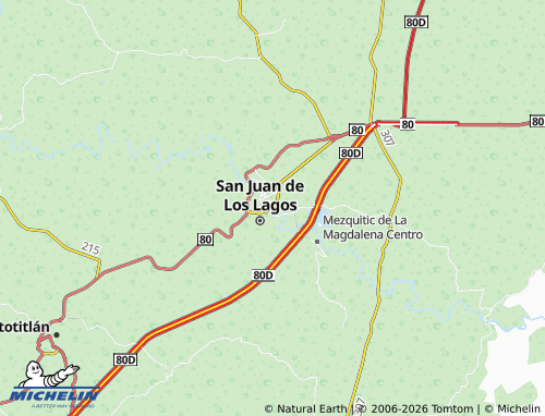 Mapa MICHELIN Club de Leones - ViaMichelin