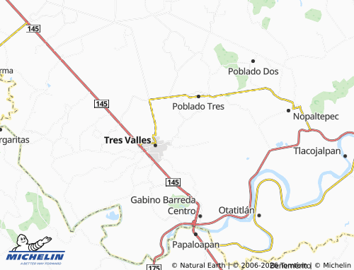 Mapa MICHELIN El Crucero - ViaMichelin