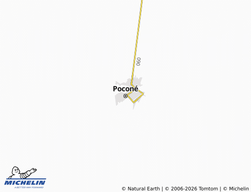 Carte MICHELIN Poconé - ViaMichelin