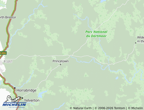 MICHELIN Two Bridges map - ViaMichelin