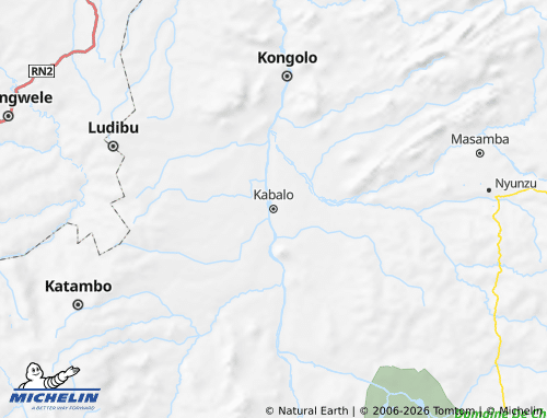 Mappa MICHELIN Kabalo - ViaMichelin