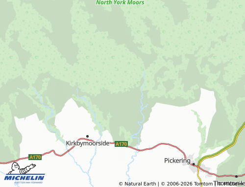 Carte MICHELIN Lastingham - ViaMichelin
