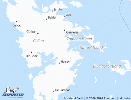Mappa MICHELIN Burabod - ViaMichelin