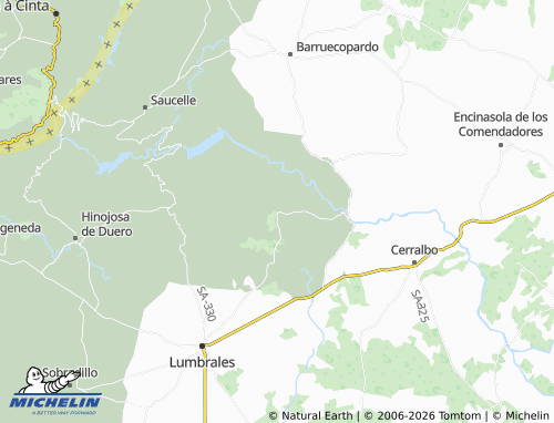 MICHELIN Bermellar map - ViaMichelin