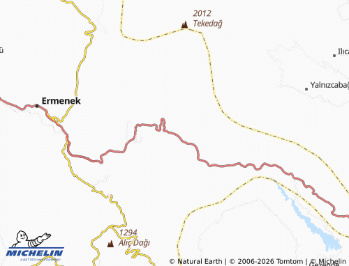Mappa MICHELIN Gökçeseki - ViaMichelin