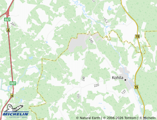 Mappa MICHELIN Vana-Aespa - ViaMichelin