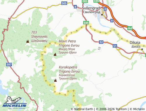 Carte MICHELIN Petrota - ViaMichelin