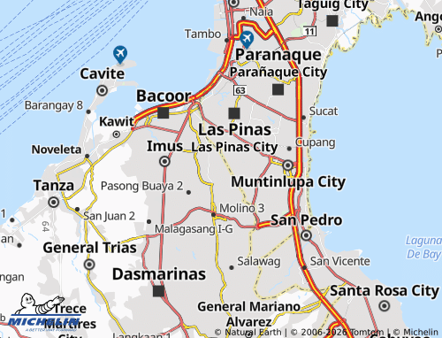 MICHELIN Molino 6 map - ViaMichelin
