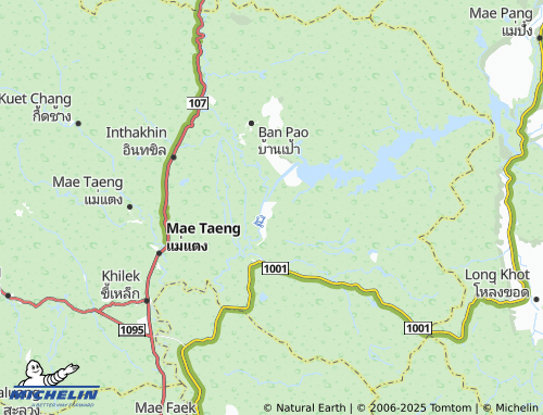 MICHELIN Cho Lae map - ViaMichelin
