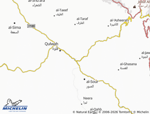 MICHELIN-Landkarte al-'Azeeziyyah - ViaMichelin