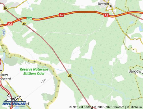 MICHELIN-Landkarte Maczków - ViaMichelin