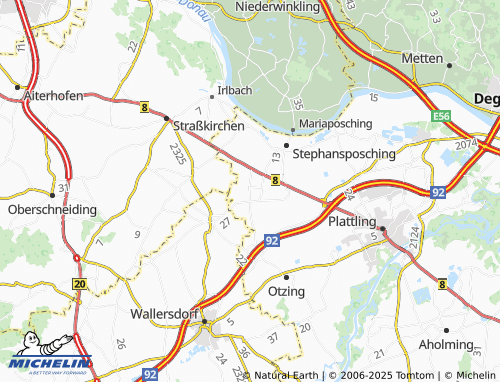 Carte MICHELIN Rottersdorf - ViaMichelin