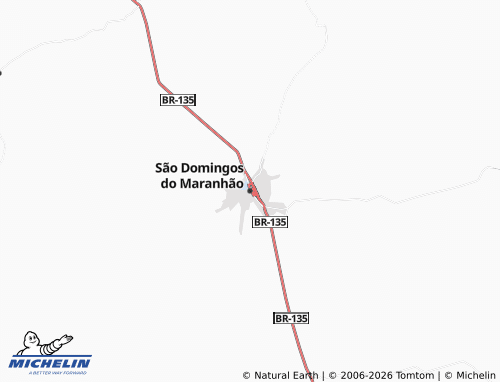 Mapa MICHELIN São Domingos do Maranhão - ViaMichelin