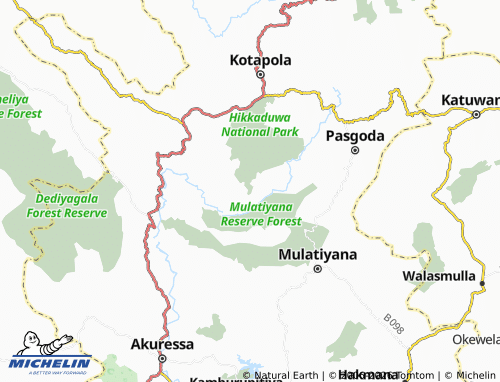 Mappa MICHELIN Diyadawa - ViaMichelin