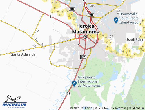 MICHELIN Hacienda del Puente map - ViaMichelin