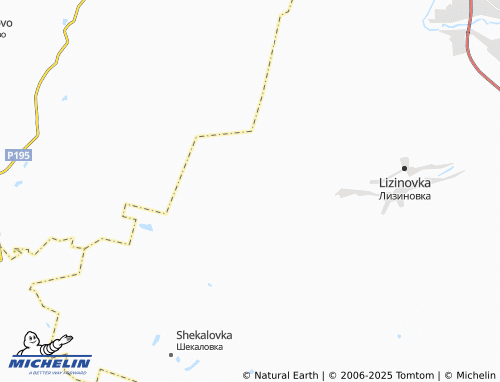 MICHELIN Yekaterinovka map - ViaMichelin