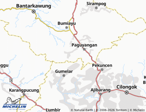 Carte MICHELIN Kedungoleng - ViaMichelin