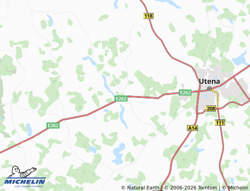 Kaart MICHELIN Antalgė - ViaMichelin