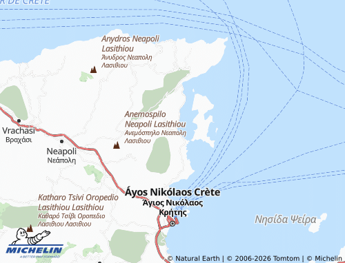 MICHELIN Kato Eloynta map - ViaMichelin