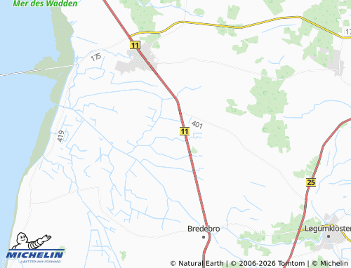 Mappa MICHELIN Døstrup - ViaMichelin