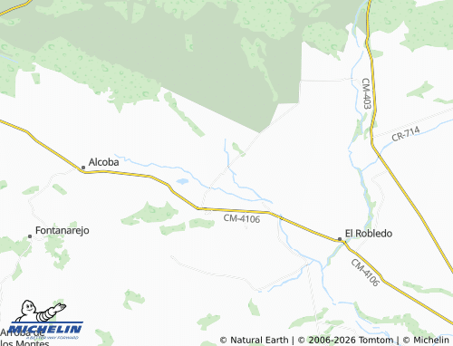 MICHELIN Santa Quitèria map - ViaMichelin