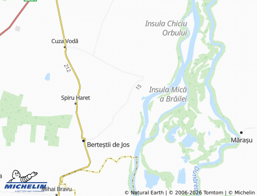 Mappa MICHELIN Stanca - ViaMichelin