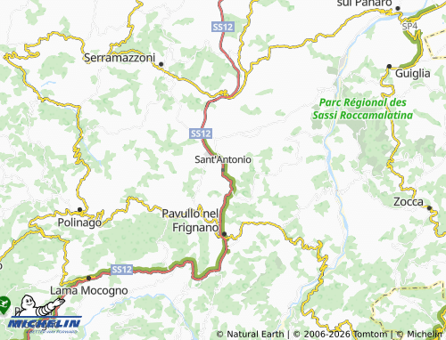 Kaart MICHELIN Sant'Antonio - ViaMichelin