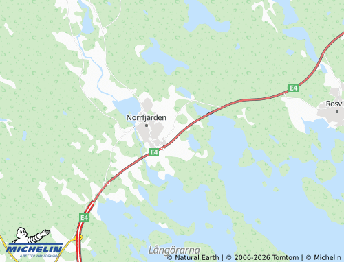 MICHELIN Lassbacken map - ViaMichelin