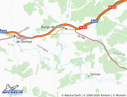 MICHELIN La Olmeda map - ViaMichelin